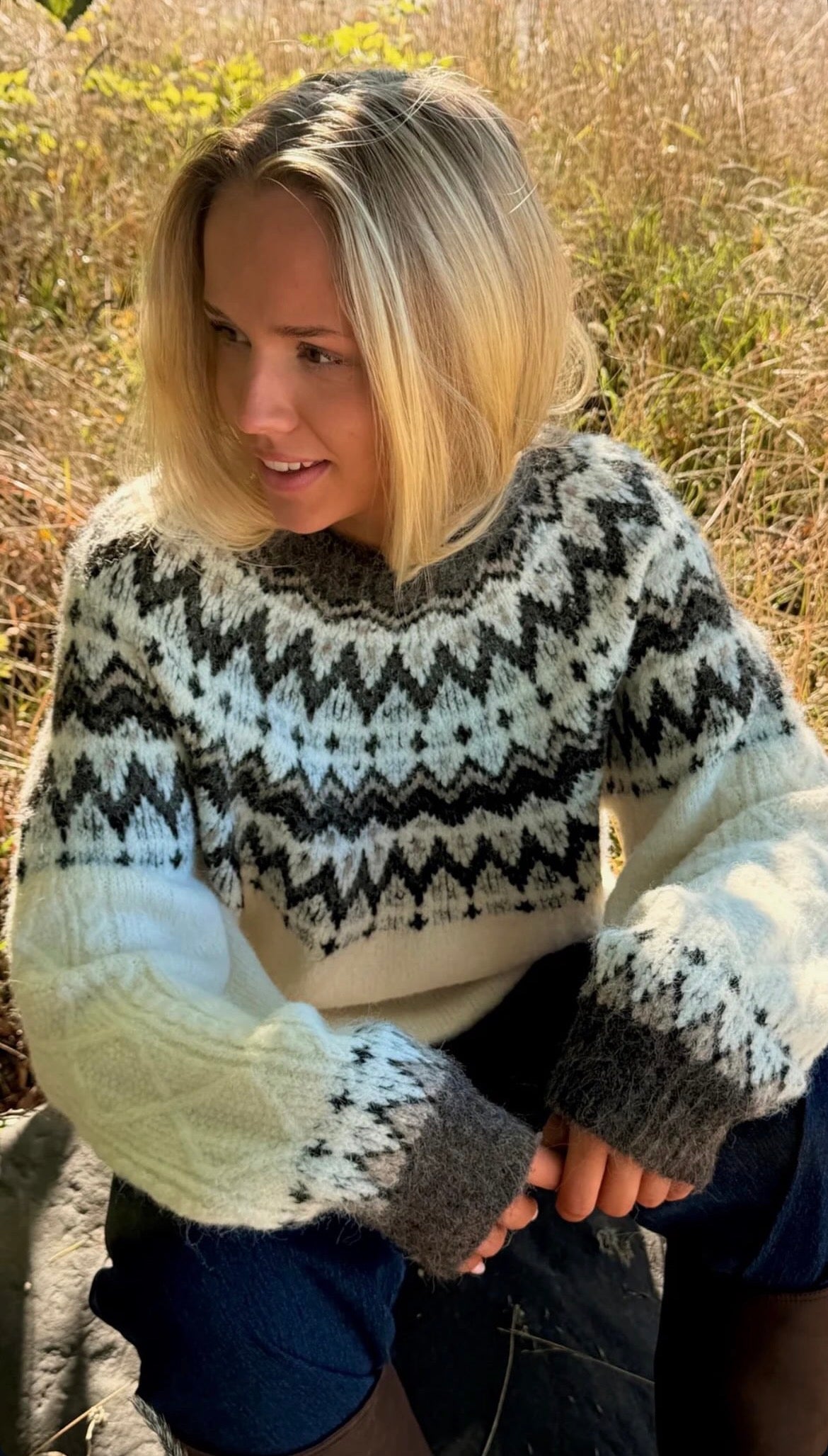 VMJULIANA Pullover - Birch